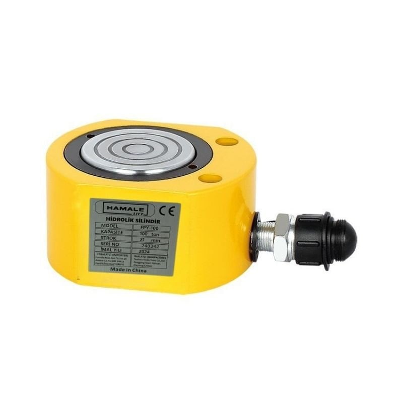 Kısa Mesafe Yassı Hidrolik Kriko kullanıma hazır ürün