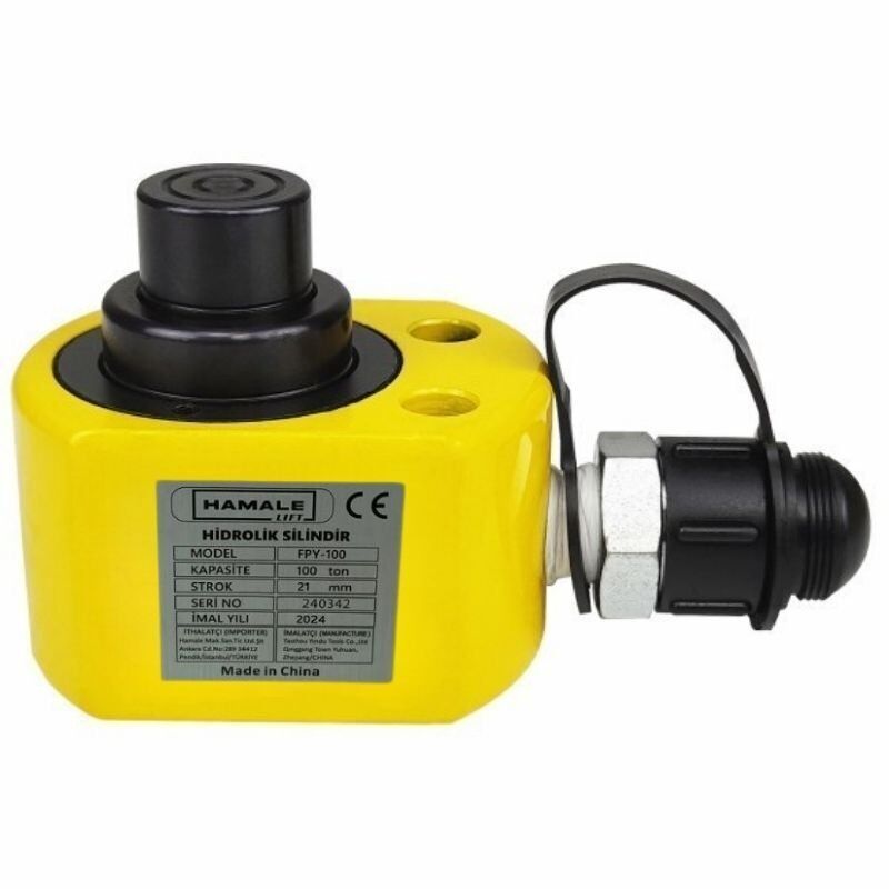 20 Ton 27 mm Strok Teleskopik Kademeli Hidrolik Kriko