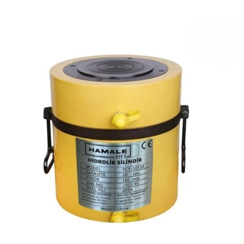 300 Ton 150 mm Strok Çift Tesirli Hidrolik Silindir Kriko