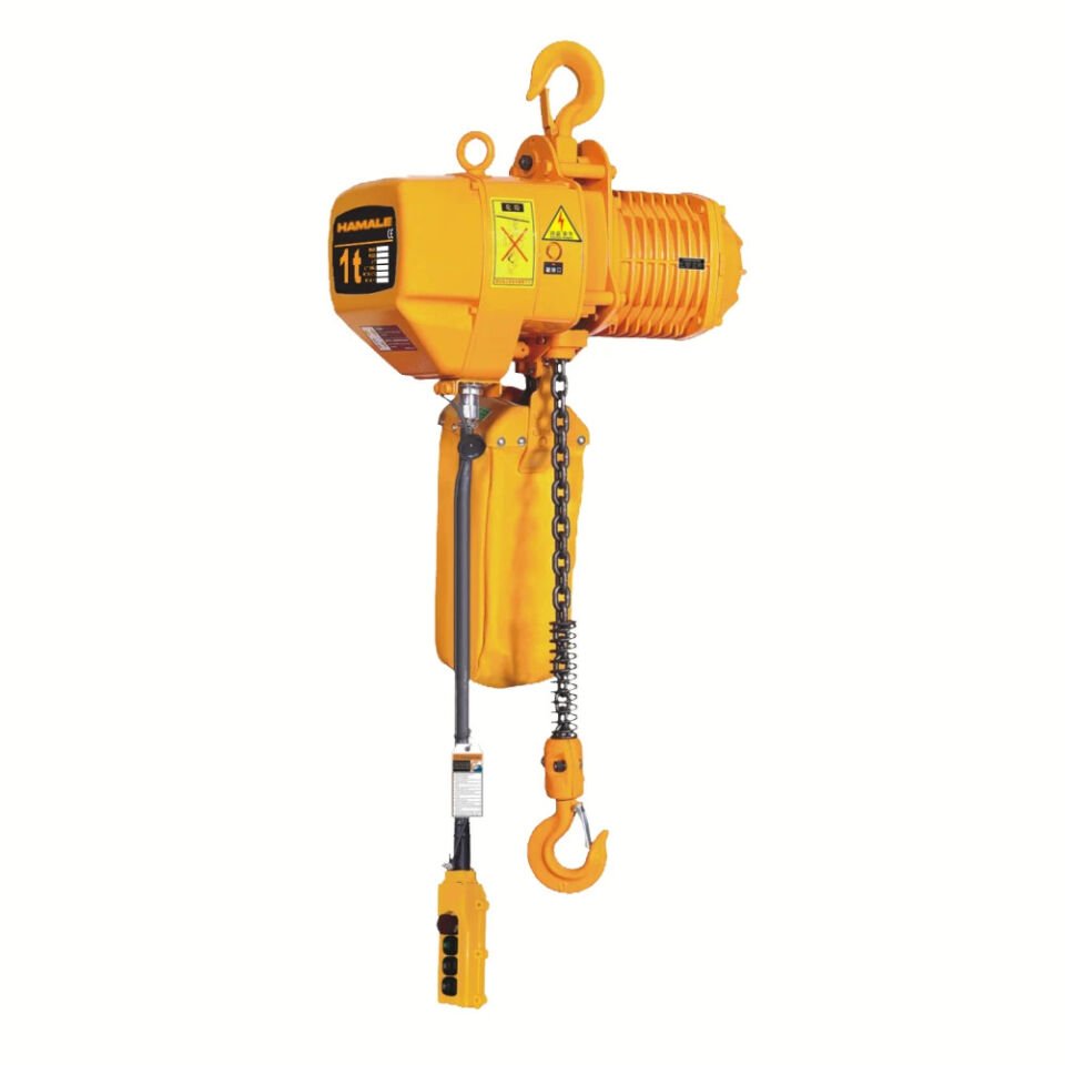 1 Ton Sabit Askılı Zincirli Vinç