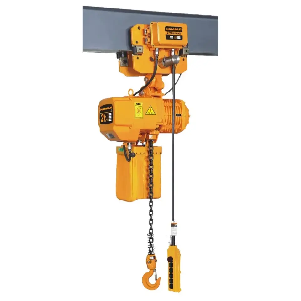 2 Ton Monoray Zincirli Vinç