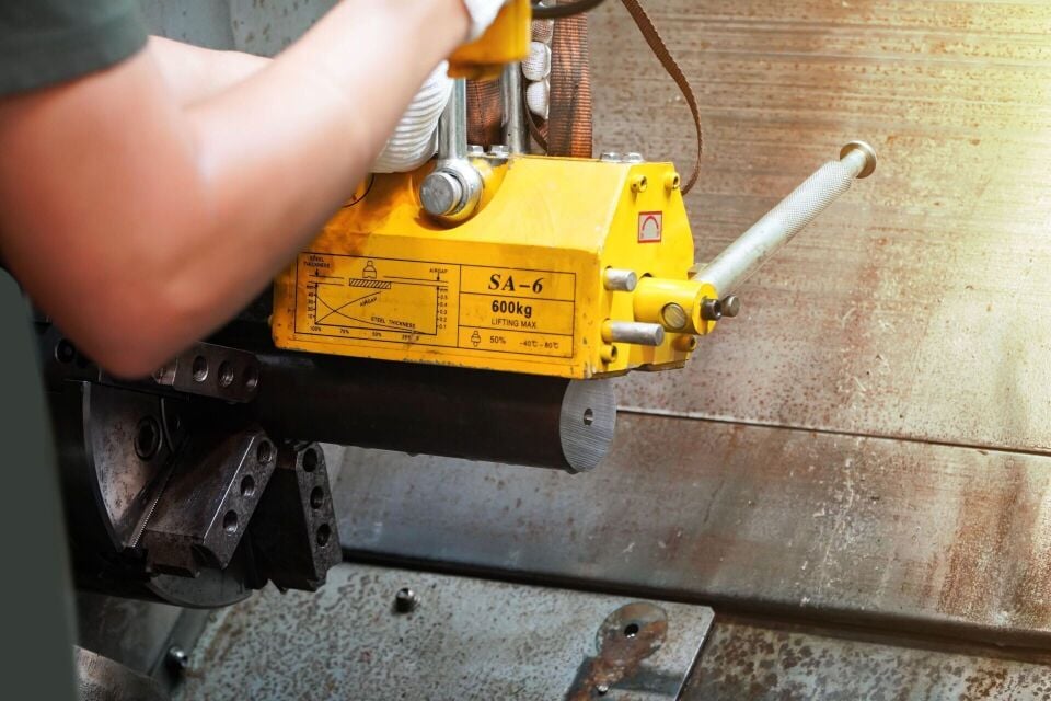 5 Ton Manyetik Sac Kaldırma Aparatı