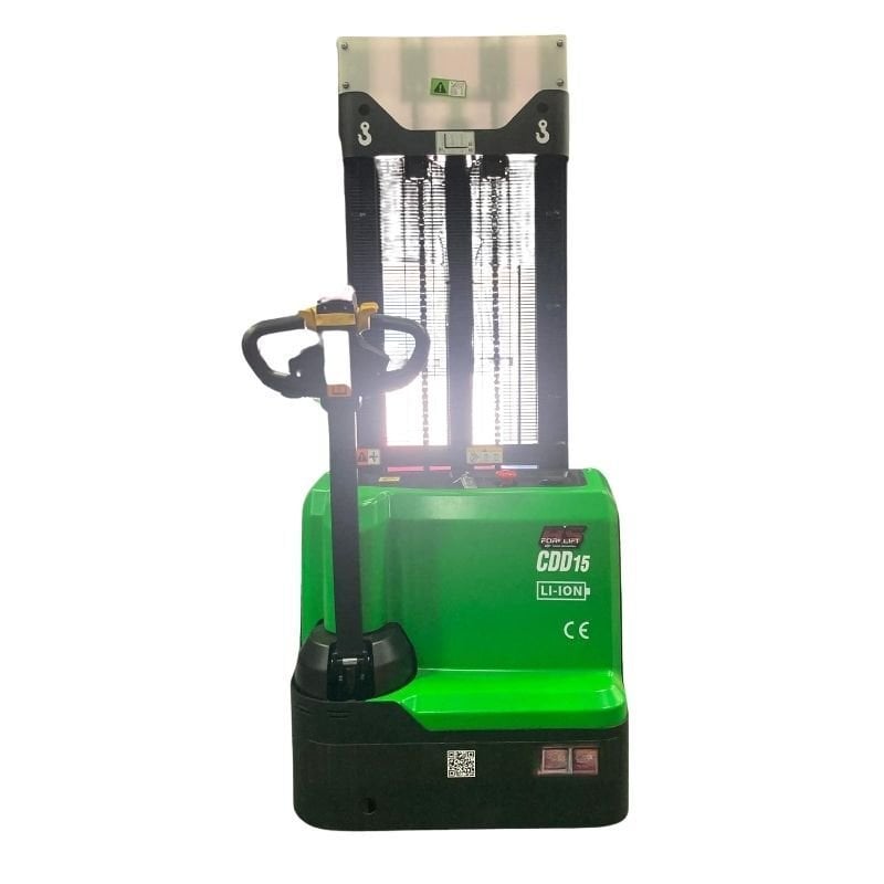 1.5 Ton 3.5 Mt Lityum Akülü İstif Makinası